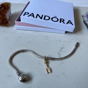 Pandora Gold Arrow Charm or Pendant